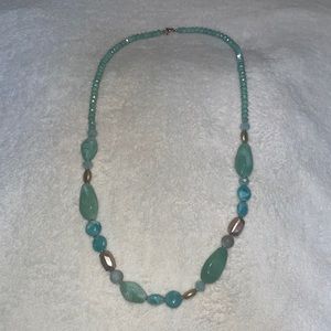Beautiful long beaded necklace
